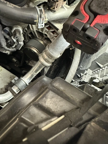 Mise sous pression du Circuit LR